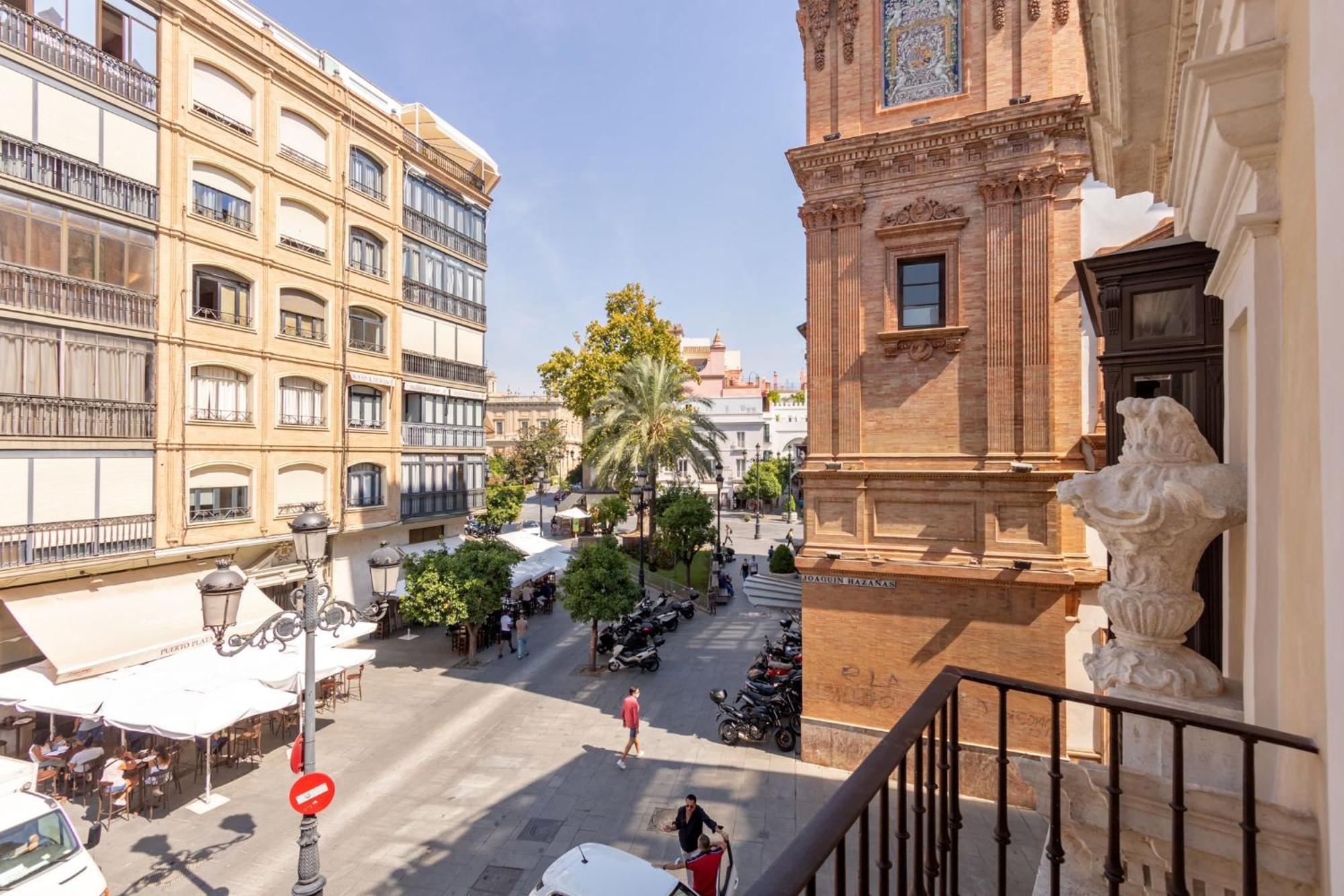Casa De La Moneda Residences Sevilla Kamer foto
